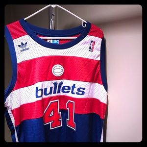 Washington Bullets Retro Jersey, Wes Unseld